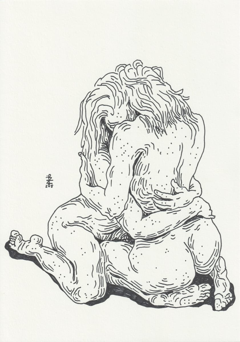 portrait-of-two-nude-afab-people-hugging-2025-nsfw